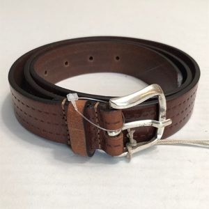 Fabio Corti Brown Leather Belt size Medium
